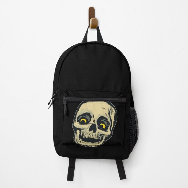 Item preview, Laughing skull with yellow eyes designed and sold by HappyPrints405.