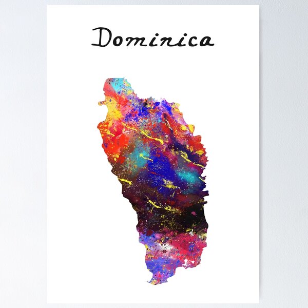 Item preview, Dominica Quote Art Design Inspirational Motivatio designed and sold by vividpixelusa.