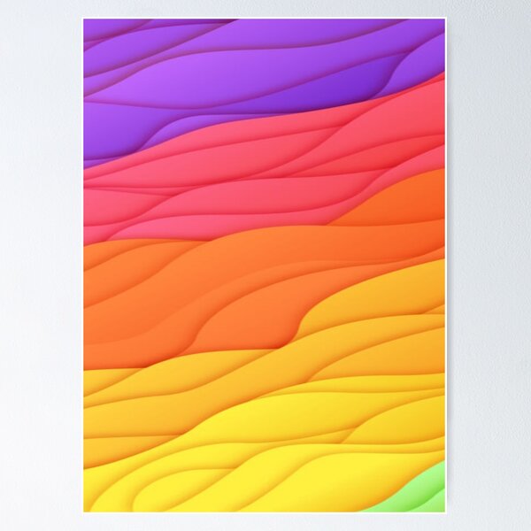 Item preview, Color Colorful Bright Abstract  designed and sold by lorrinani.