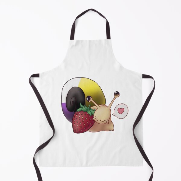 Item preview, Nonbinary Enby Strawberry Pride Snail designed and sold by PrideSnails.