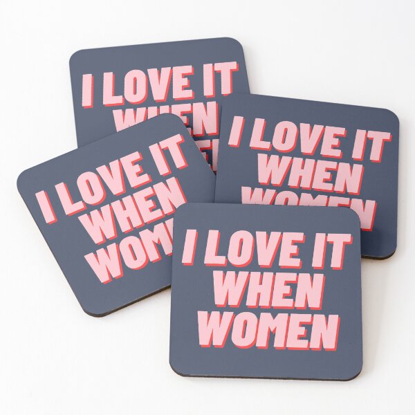 Item preview, I Love It When Women designed and sold by polishalpaca.