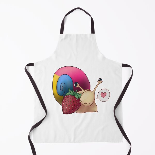 Item preview, Pansexual Panromantic Strawberry Pride Snail designed and sold by PrideSnails.