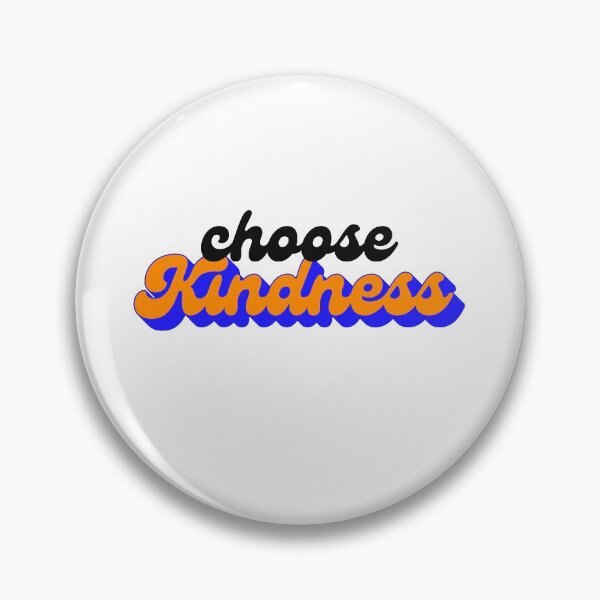 Item preview, Choose Kindness Retro Orange Inspire Humble designed and sold by sharedipmemes.