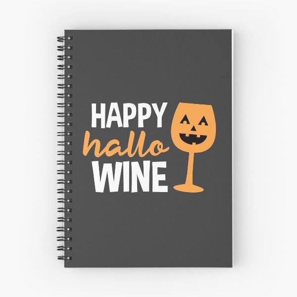 Item preview, Happy Hallo Wine as Halloween funny designed and sold by Joni77.