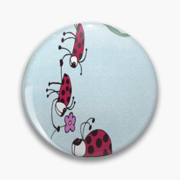 Item preview, Ladybug Professing His Love Illustration designed and sold by OneArtsyMomma.
