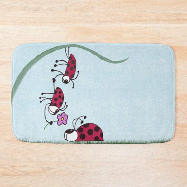 Item preview, Ladybug Professing His Love Illustration designed and sold by OneArtsyMomma.