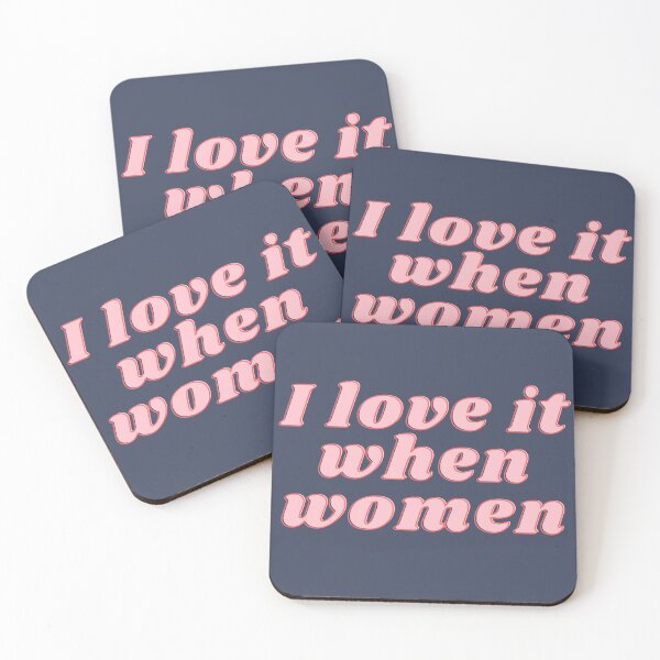 Item preview, I Love It When Women Pink designed and sold by polishalpaca.