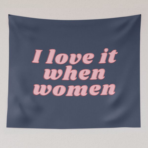 Item preview, I Love It When Women Pink designed and sold by polishalpaca.