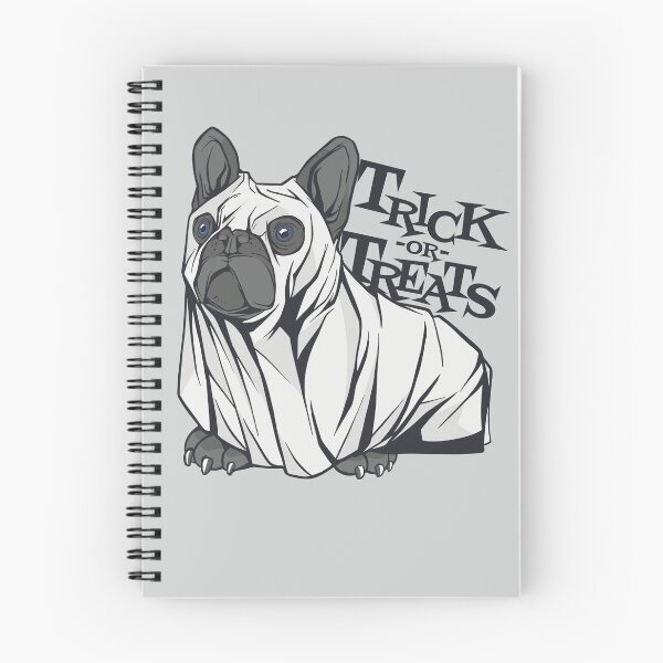 Item preview, French Bulldog Trick or Treats | Funny Halloween | Cute Frenchie designed and sold by SLAG-Creative.