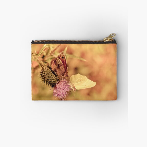 Item preview, Brown and white butterfly on photo thistle designed and sold by Stéphane  Thirion.