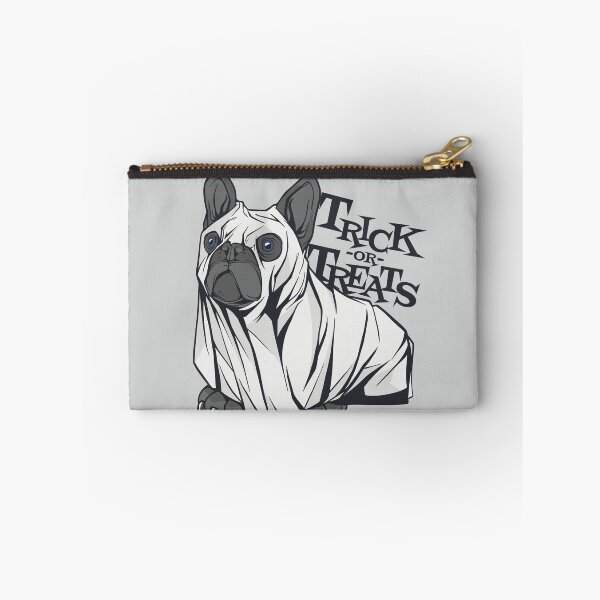 Item preview, French Bulldog Trick or Treats | Funny Halloween | Cute Frenchie designed and sold by SLAG-Creative.