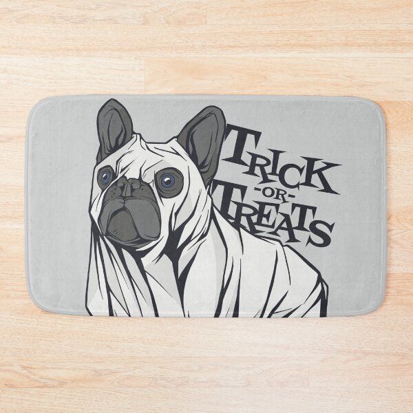 Item preview, French Bulldog Trick or Treats | Funny Halloween | Cute Frenchie designed and sold by SLAG-Creative.