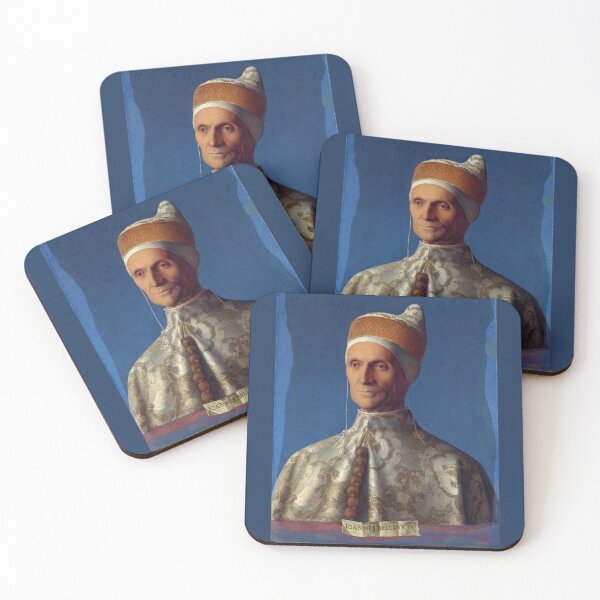 Item preview, Portrait of Doge Leonardo Loredan painted by Giovanni Bellini (ACCI) designed and sold by VanyssaGraphics.