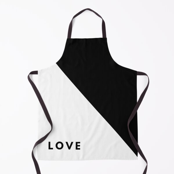 Item preview, Love black and white color block designed and sold by LeenDesign.