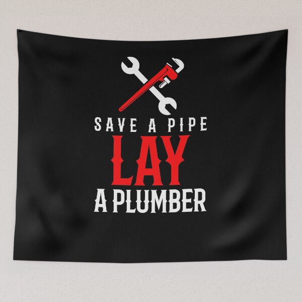 Item preview, Save A Pipe Lay A Plumber Quote designed and sold by TeesYouWant.