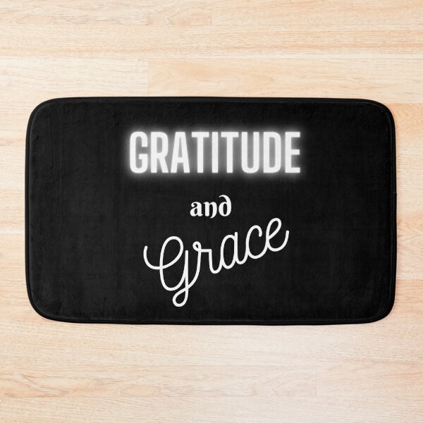 Item preview, Gratitude and Grace-White Text designed and sold by Trendi61.