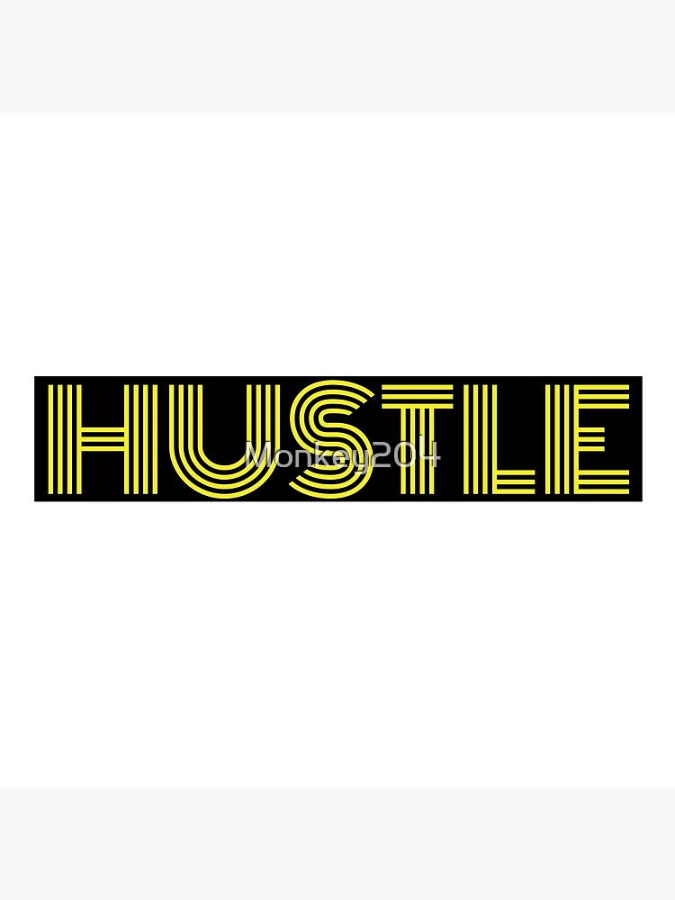 Discover Hustle Premium Matte Vertical Poster