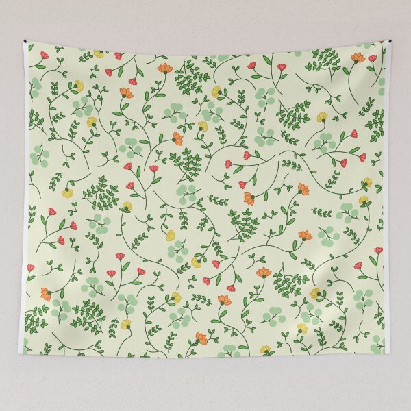 Item preview, Garden Floral Pattern  designed and sold by cherishakayart.