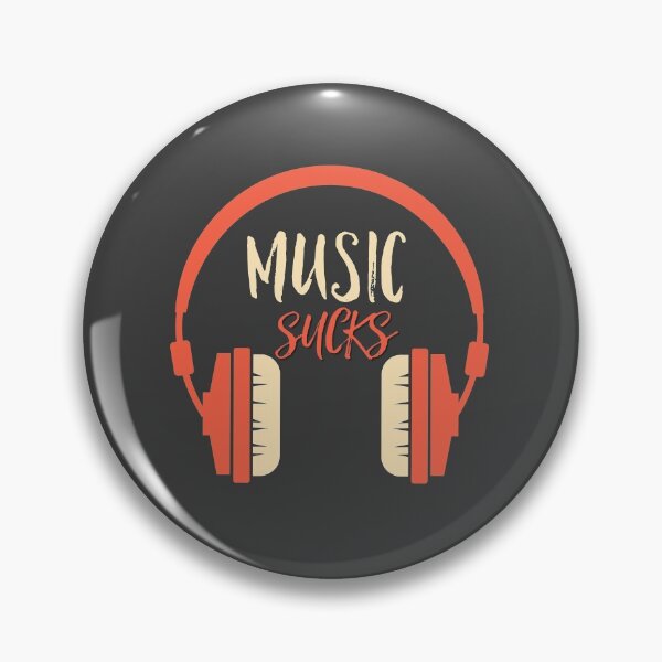 Item preview, Music sucks Graphic design for women designed and sold by Artysneak.