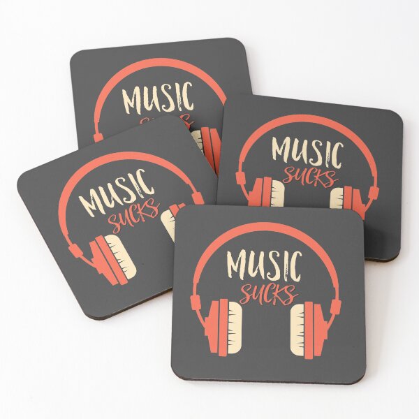 Item preview, Music sucks Graphic design for women designed and sold by Artysneak.