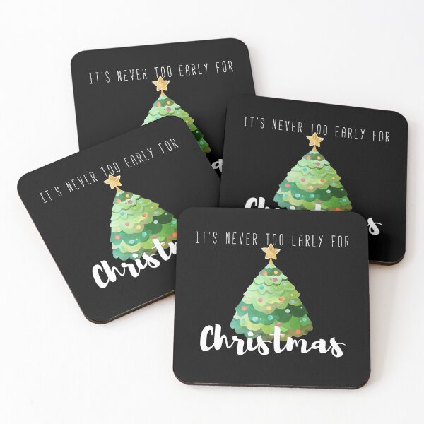 Item preview, It’s Never Too Early For Christmas Tree designed and sold by Sunny Collections.