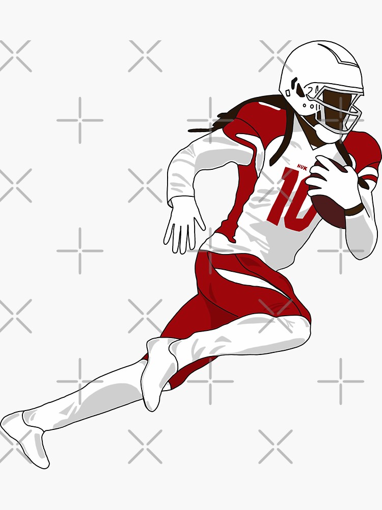 DeAndre Nuk Hopkins Cardinals Sticker for Sale by theclemsonj