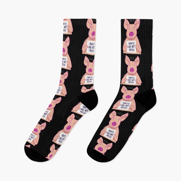 Item preview, Habits are not needs designed and sold by vegansfacts.