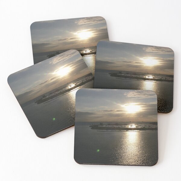 Item preview, Sunset at Tampa Bay designed and sold by Monika's Shop.