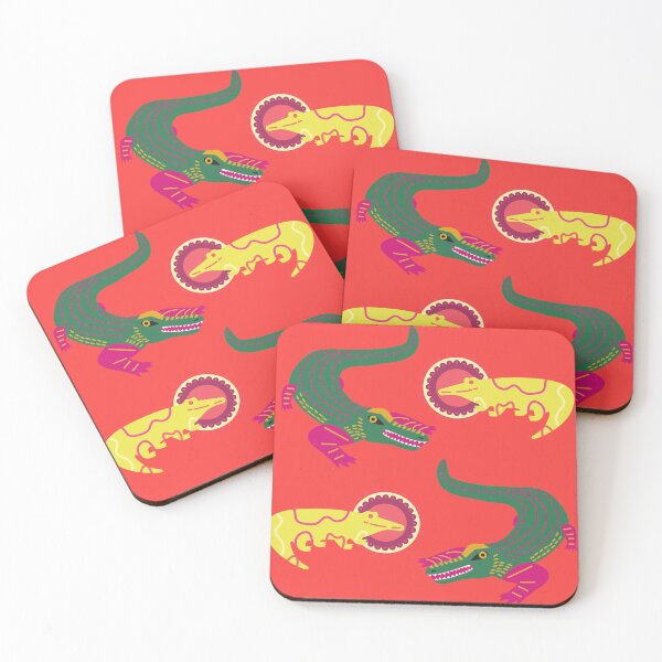 Item preview, Bright Crocodile Pattern designed and sold by luizard.