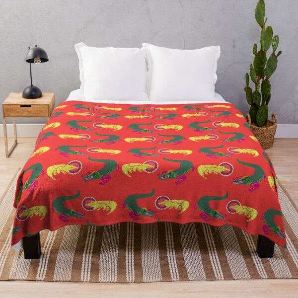 Item preview, Bright Crocodile Pattern designed and sold by luizard.