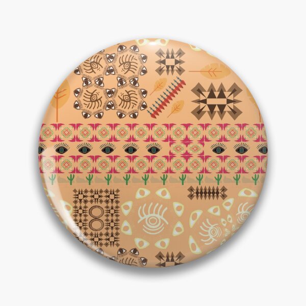 Item preview, Boho Classic Faux Tribal Pattern designed and sold by MclaughlinGifts.