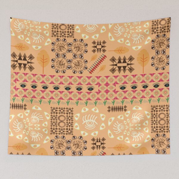 Item preview, Boho Classic Faux Tribal Pattern designed and sold by MclaughlinGifts.