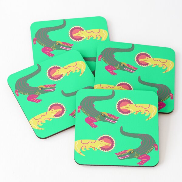 Item preview, Bright Crocodile Pattern designed and sold by luizard.