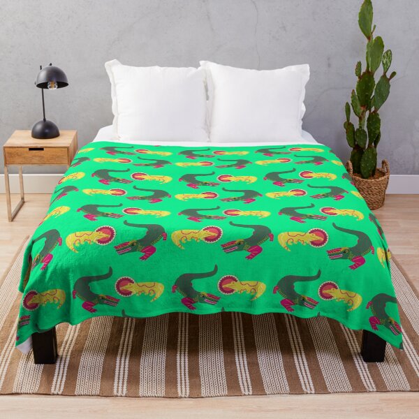 Item preview, Bright Crocodile Pattern designed and sold by luizard.