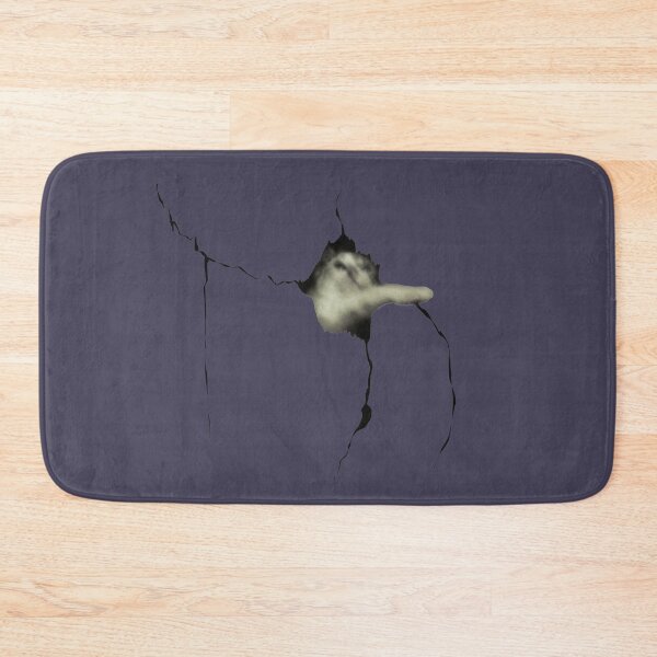 Item preview, Cat breaking through door designed and sold by Tropiconcombre.