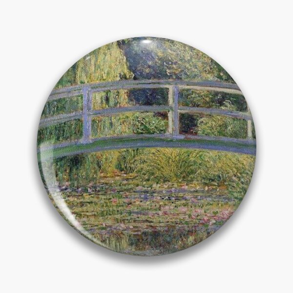 Item preview, WATER LILY POND WITH JAPANESE BRIDGE - CLAUDE MONET  designed and sold by arthistoryfever.