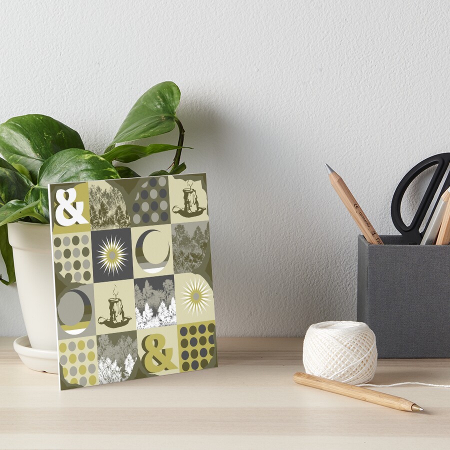 Item preview, Art Board Print designed and sold by Comatoad.