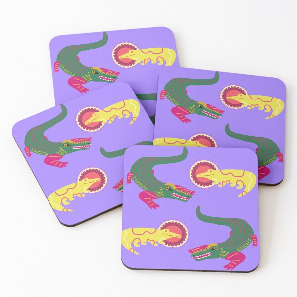 Item preview, Bright Crocodile Pattern designed and sold by luizard.