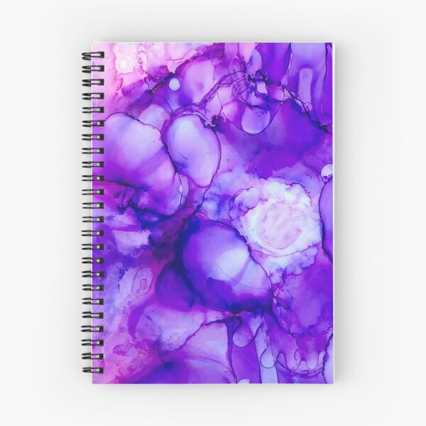 Item preview, Pop of Purple Alcohol Ink designed and sold by Artfully Abstracted.