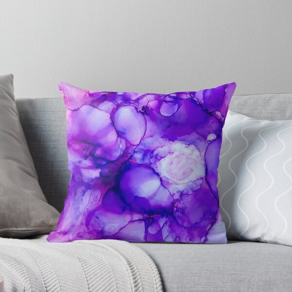 Item preview, Pop of Purple Alcohol Ink designed and sold by Artfully Abstracted.