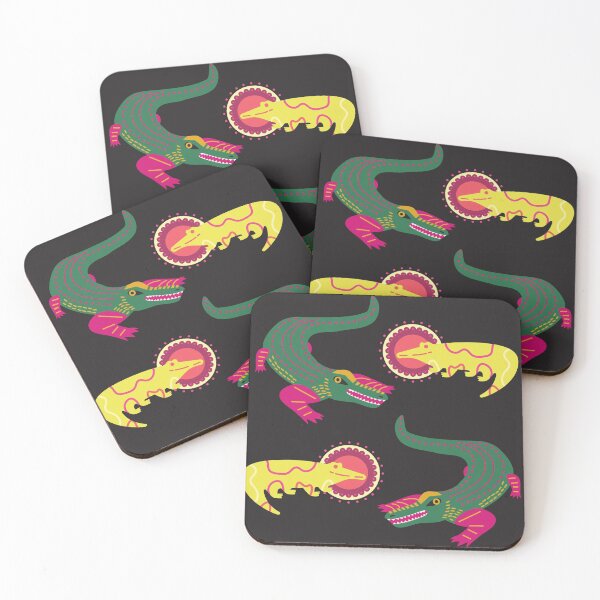 Item preview, Bright Crocodile Pattern designed and sold by luizard.