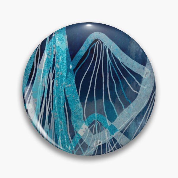 Item preview, Blue Digital Mountain  designed and sold by MarcSabuncu.