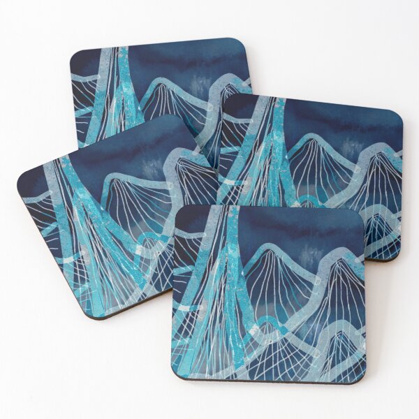 Item preview, Blue Digital Mountain  designed and sold by MarcSabuncu.