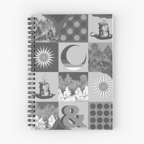 Aperçu de l'œuvre Motifs monochromes aléatoires - Gris créée et vendue par Comatoad.