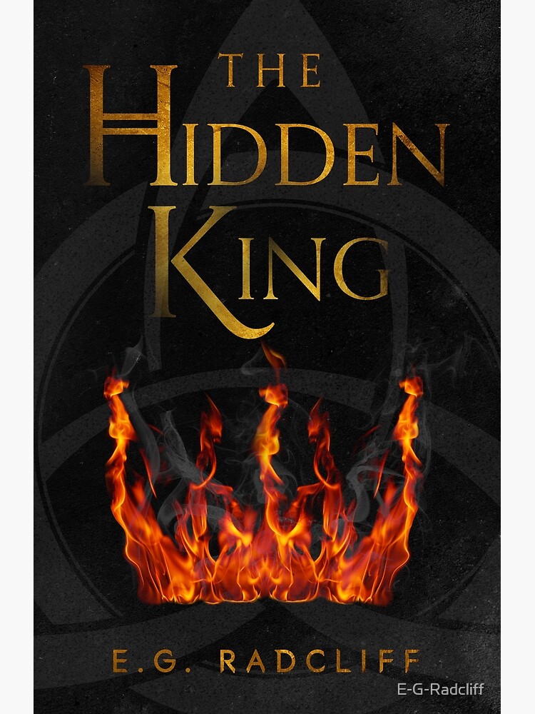 Thumbnail 3 of 3, Poster, The Hidden King Book Cover designed and sold by E-G-Radcliff.