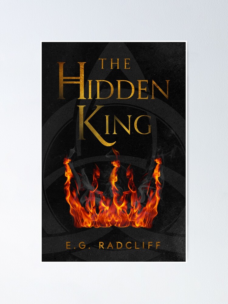 Thumbnail 1 of 3, Poster, The Hidden King Book Cover designed and sold by E-G-Radcliff.