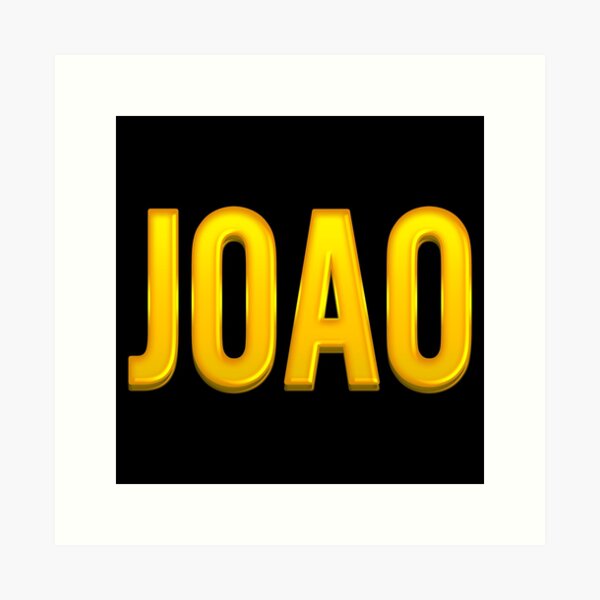 Artikelvorschau, Joao Name entworfen und verkauft von xesed.