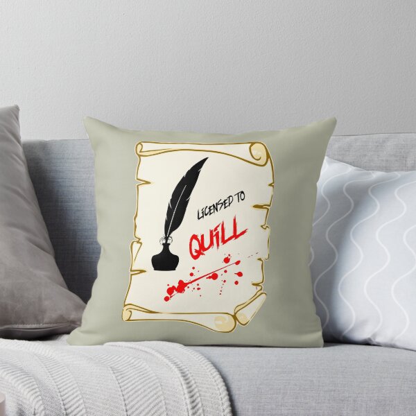 Item preview, Licensed to QILL - funny author writer pun designed and sold by plzLOOK.
