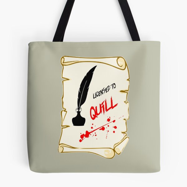 Item preview, Licensed to QILL - funny author writer pun designed and sold by plzLOOK.