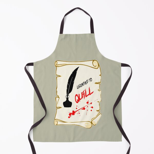 Item preview, Licensed to QILL - funny author writer pun designed and sold by plzLOOK.